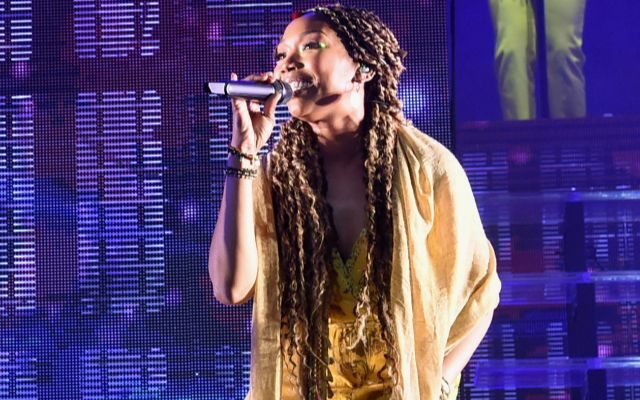 Brandy Channels Whitney Houston To Sing Nation Anthem