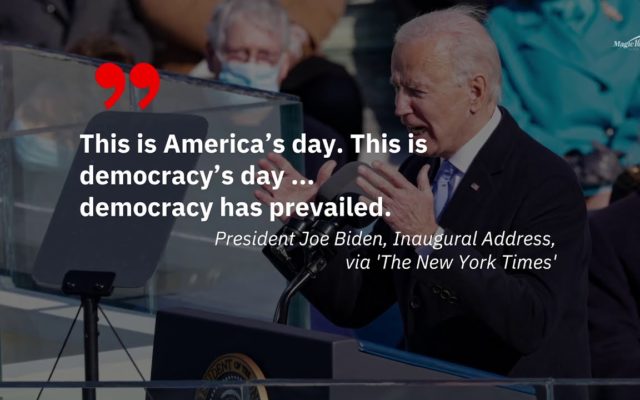 Joe Biden Is Sworn in as 46th President of the US