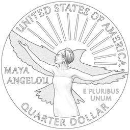 It’s a celebration! Maya Angelou Is 1st Black Woman on US Quarter