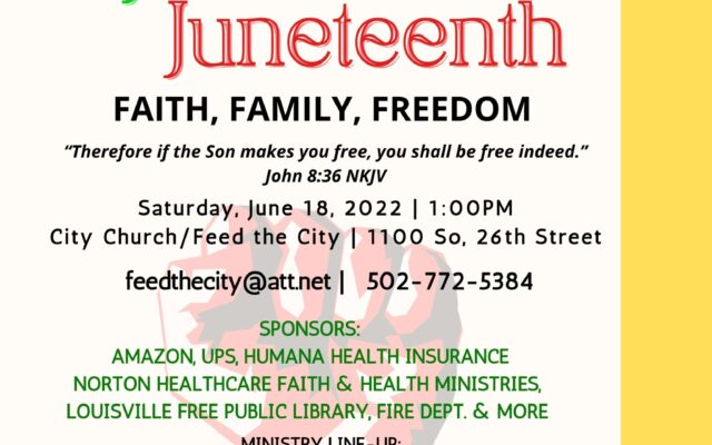 Feed the City: Juneteenth Celebration