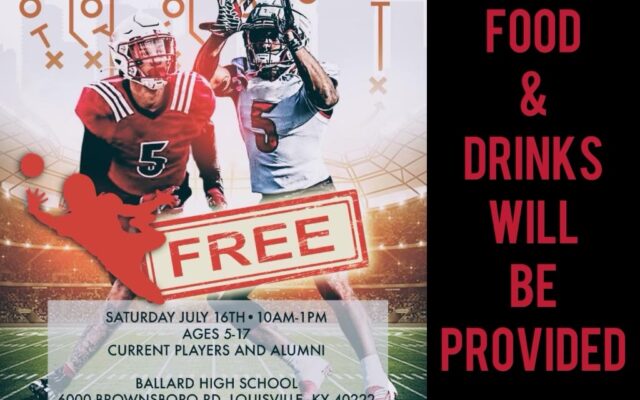 Free Football Camp For Kids