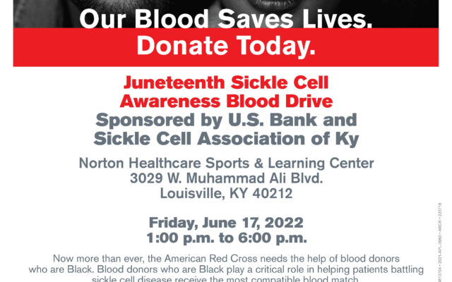 Juneteenth Sickle Cell Awareness Blood Drive