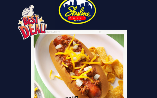 On National Chili Dog Day Get $30 Worth Of Food For Only $9 Bucks At Skyline Chili