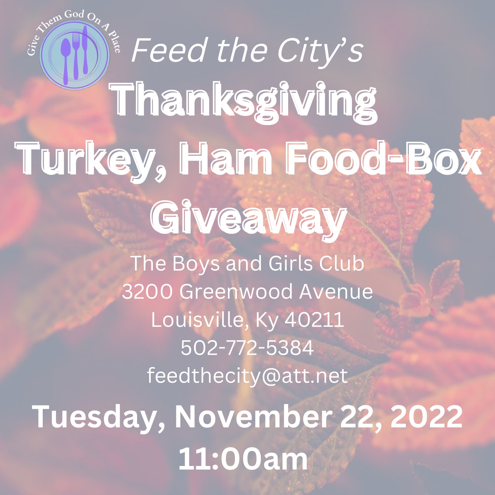 <h1 class="tribe-events-single-event-title">Feed the City’s Thanksgiving Giveaway</h1>