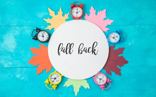 Don’t Forget Time Goes Back This Weekend