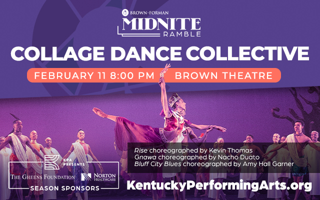 <h1 class="tribe-events-single-event-title">Brown-Forman Midnite Ramble Presents  Collage Dance Collective</h1>